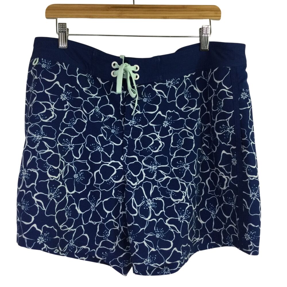 Chubbies Mens The Flower Rangers 6" Board Short Navy Blue White Floral Size 36